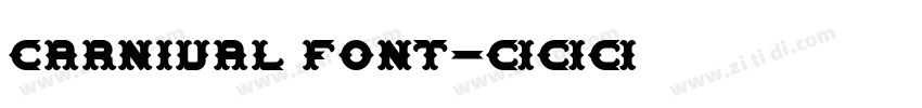 Carnival font字体转换